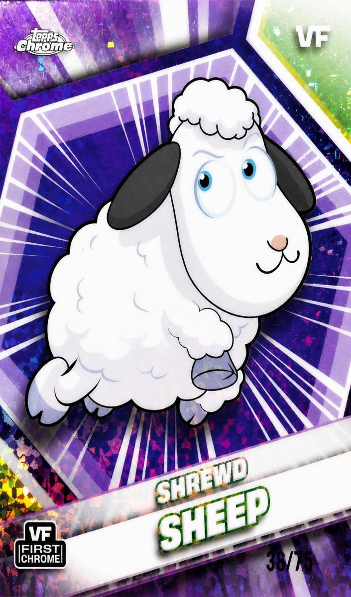 2026 Shrewd Sheep [Purple Mini-Diamond Refractor] #157