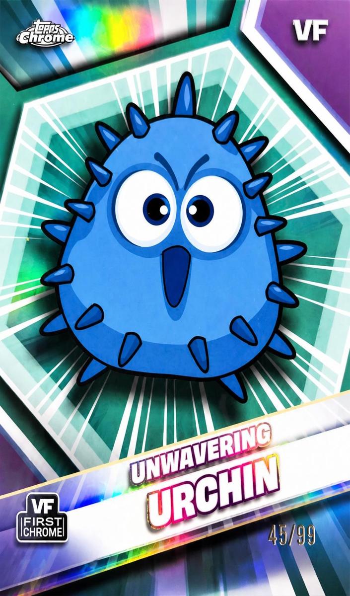 2026 Unwavering Urchin [VF Green Refractor] #185