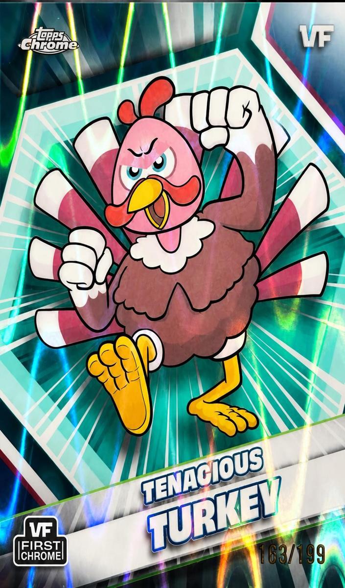 2026 Tenacious Turkey [Aqua RayWave Refractor] #171