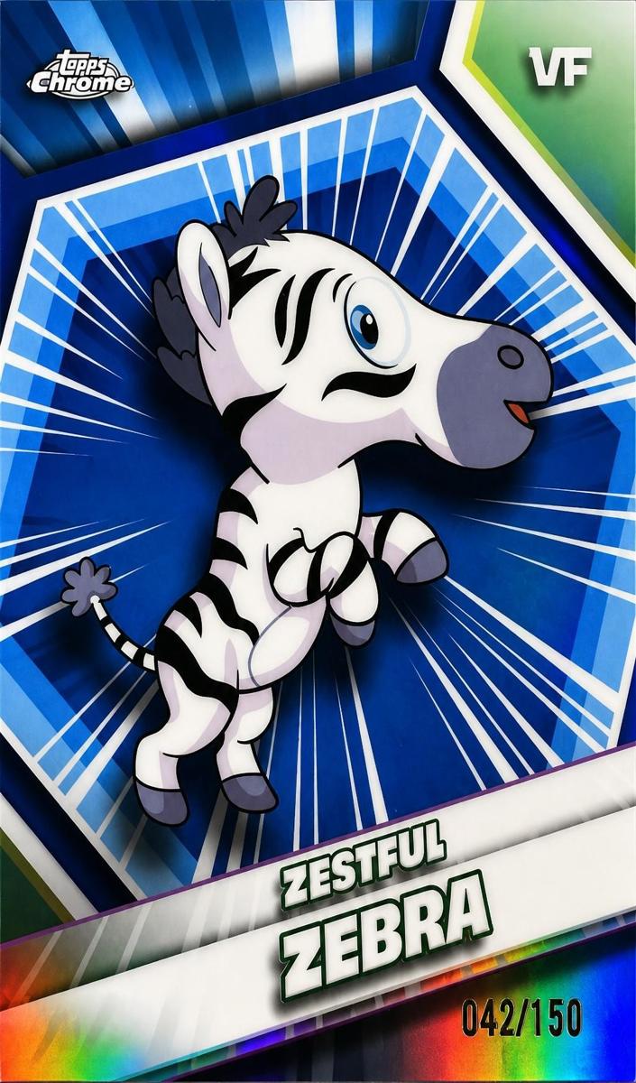 2026 Zestful Zebra [Gold Refractor] #199