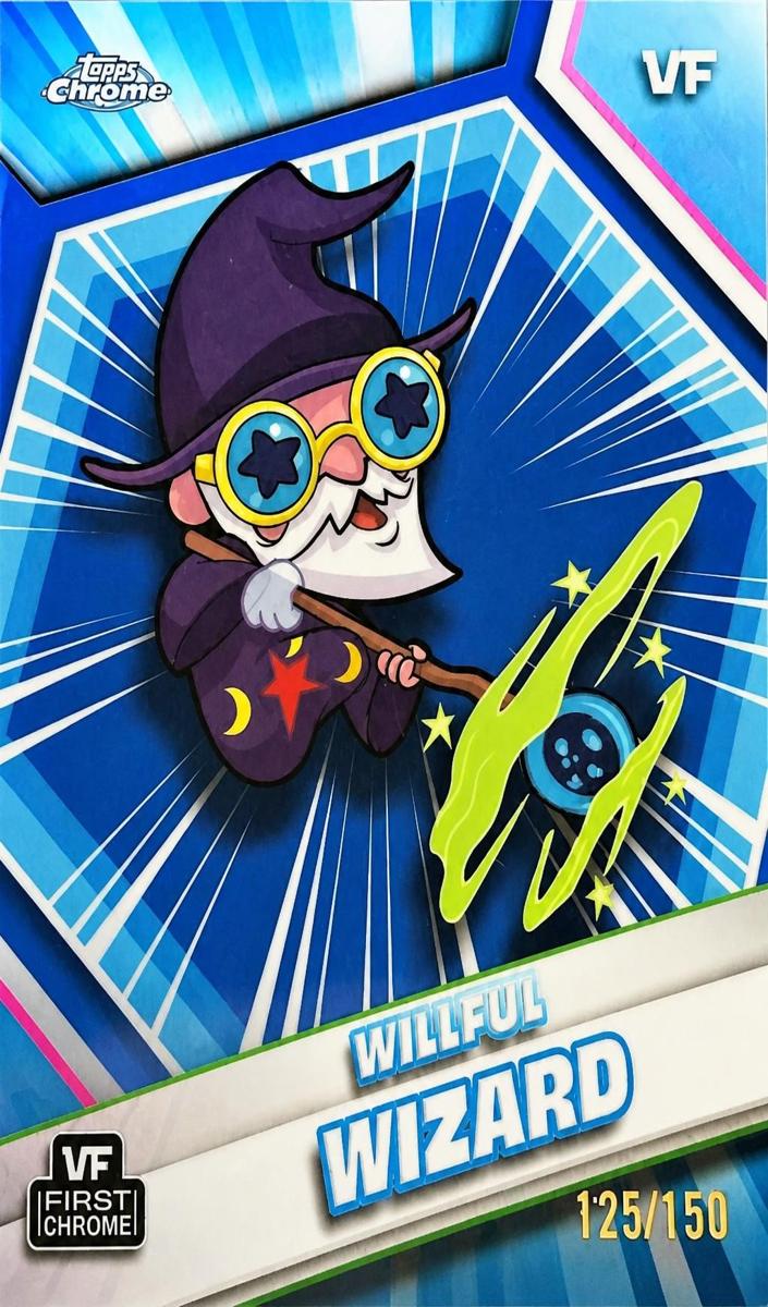 2026 Willful Wizard [Blue Refractor] #192