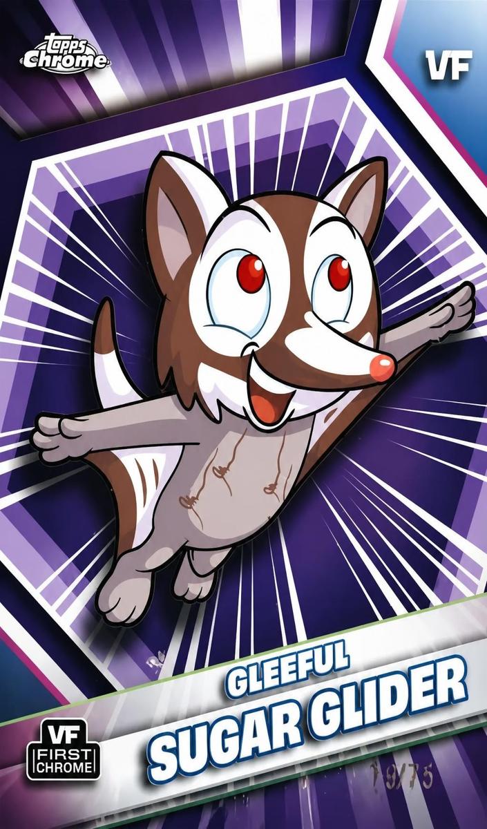 2026 Gleeful Sugar Glider [Purple Refractor] #83