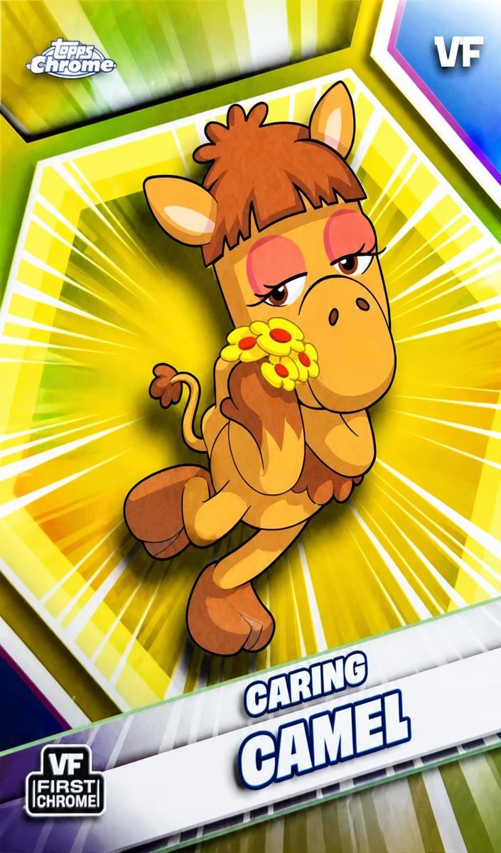 2026 Caring Camel [Yellow Refractor] #44