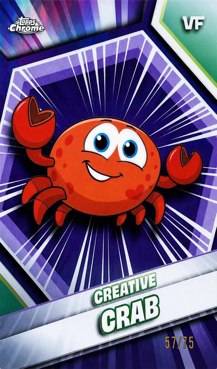 2026 Creative Crab [Purple Refractor] #60