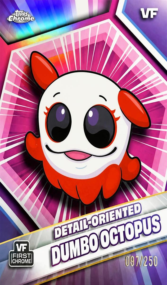 2026 Detail-Oriented Dumbo Octopus [Pink Refractor] #64