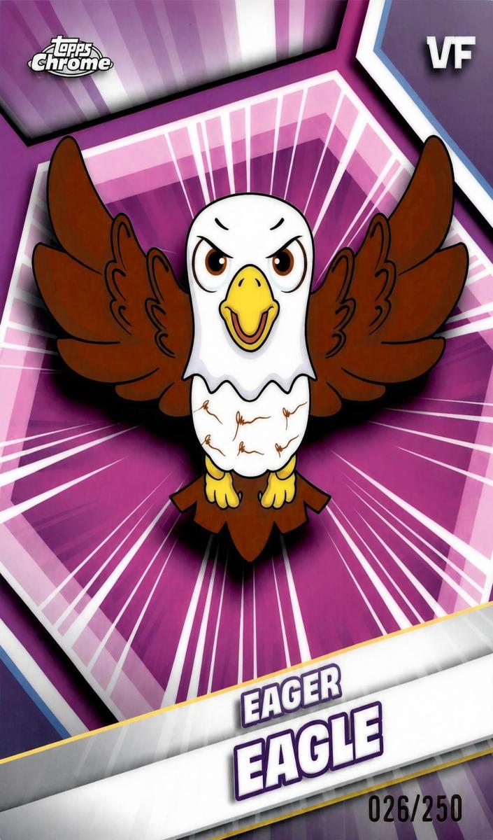 2026 Eager Eagle [Pink Refractor] #76