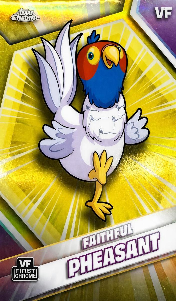 2026 Faithful Pheasant [Yellow Refractor] #73