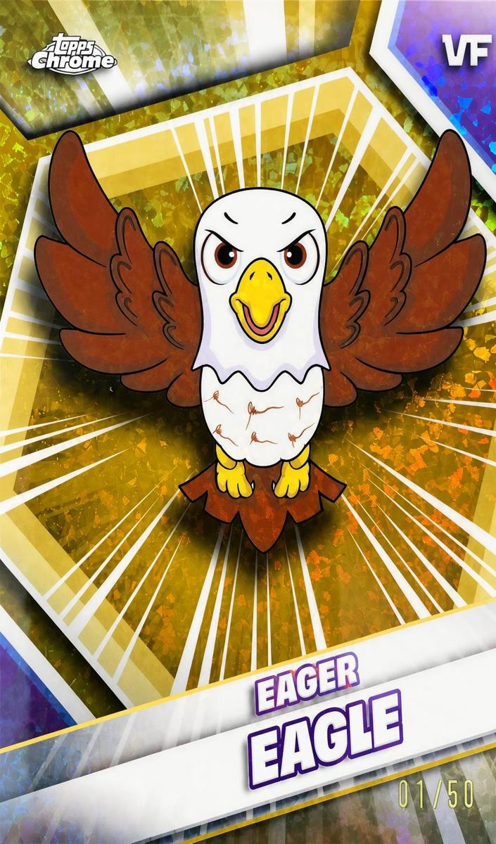 2026 Eager Eagle [Gold Mini-Diamond Refractor] #76