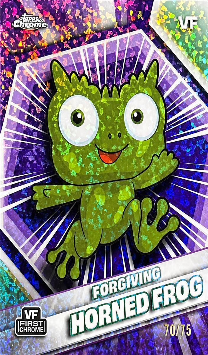 2026 Forgiving Horned Frog [Purple Mini-Diamond Refractor] #78