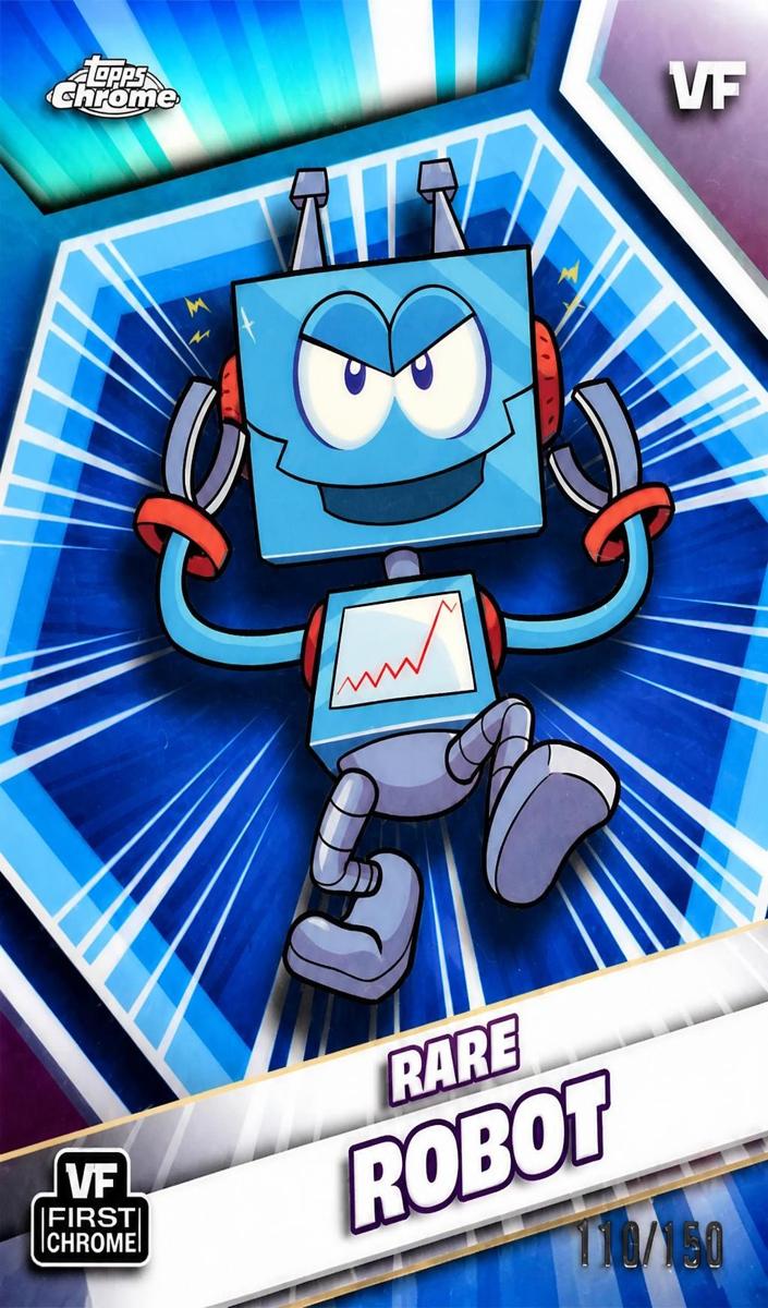 2026 Rare Robot [Blue Refractor] #10