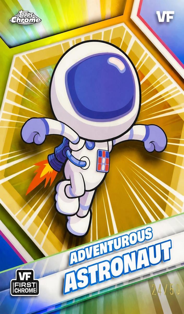 2026 Adventurous Astronaut [Gold Refractor] #11