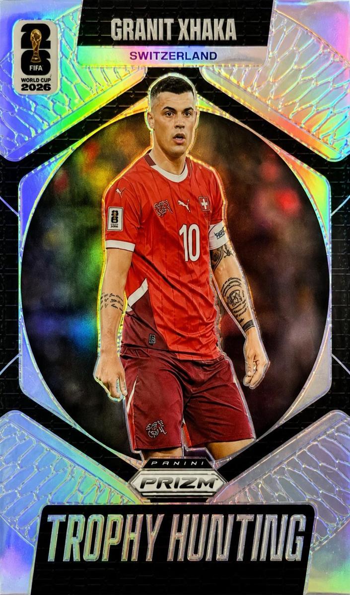 2026 Panini Prizm FIFA World Cup Granit Xhaka #20 card