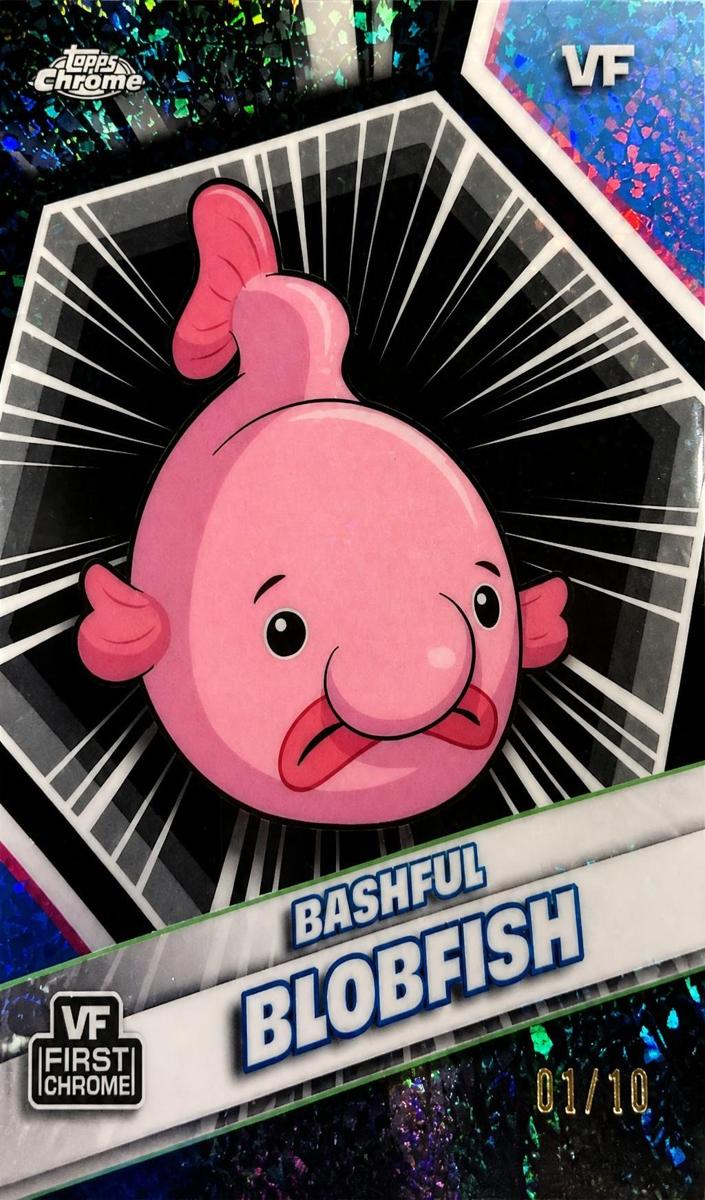 2026 Bashful Blobfish [Black Mini-Diamond Refractor] #29