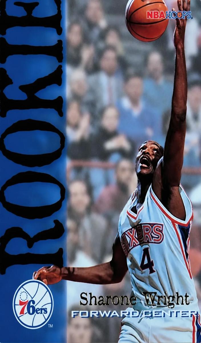 1994 Hoops Sharone Wright #361 card