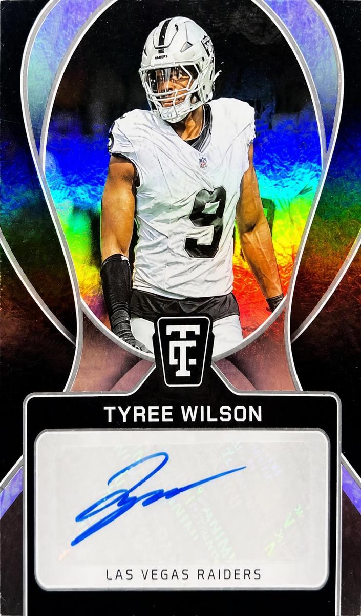 2024 Panini Totally Certified Tyree Wilson #SIG-TWN card