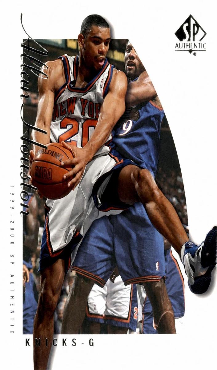 1999 SP Authentic Allan Houston #54 card