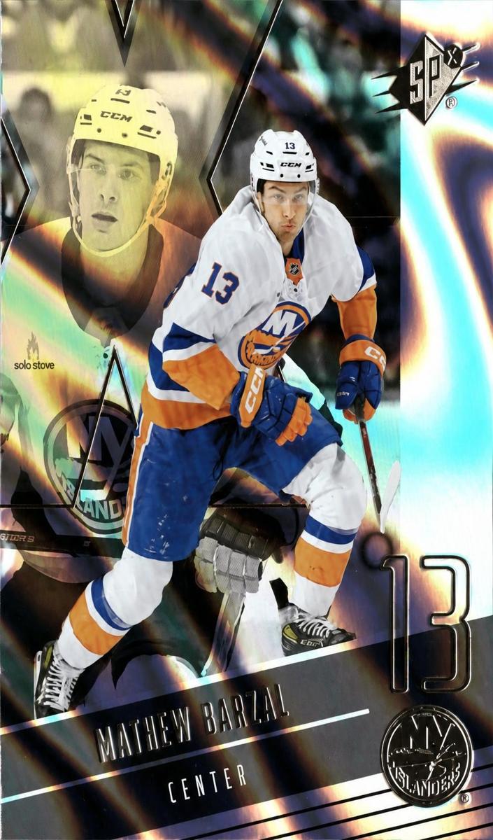 2025 SPx Mathew Barzal [Gold] #82 card