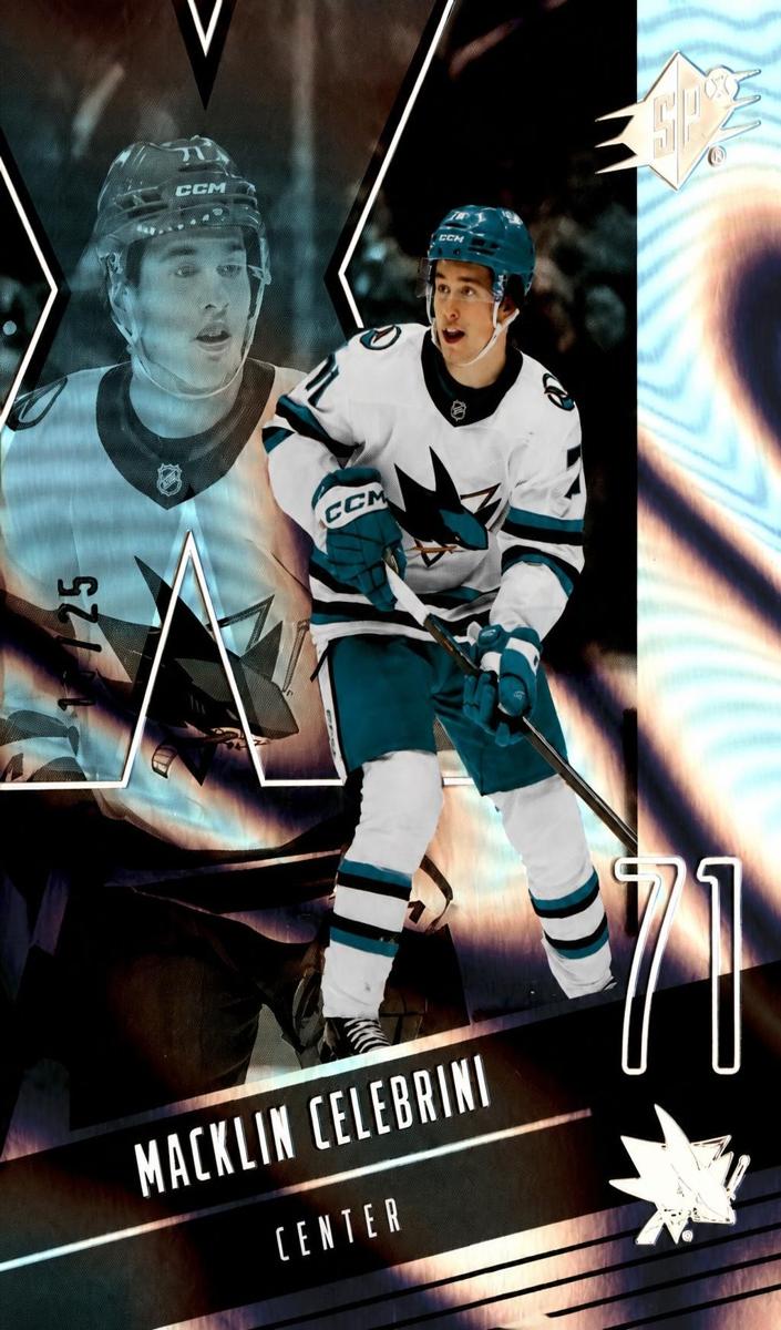 2025 Macklin Celebrini [Silver Spectrum] #14