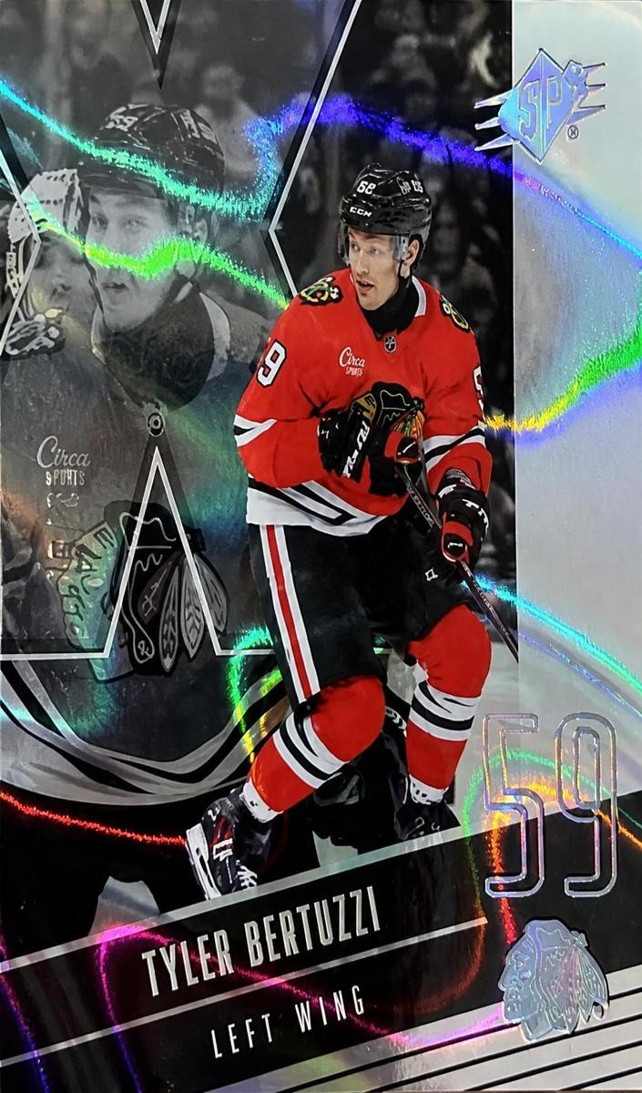 2025 SPx Tyler Bertuzzi #72 card
