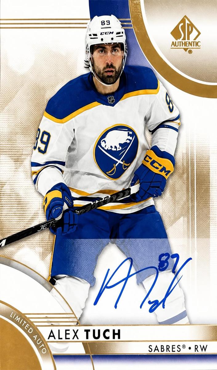 2023 SP Authentic Alex Tuch #80 card