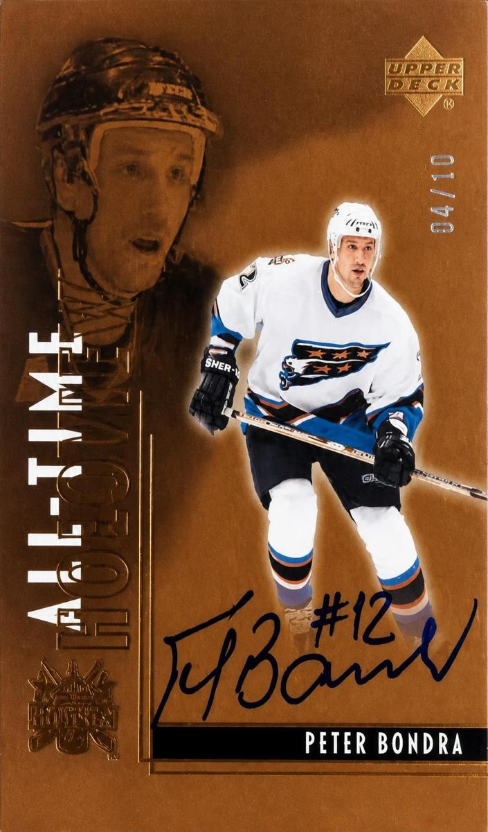 2025 SPx Peter Bondra #ATG-PB card
