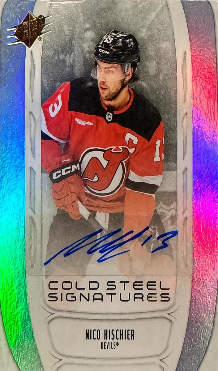 2025 SPx Nico Hischier [Gold] #CS-NH card