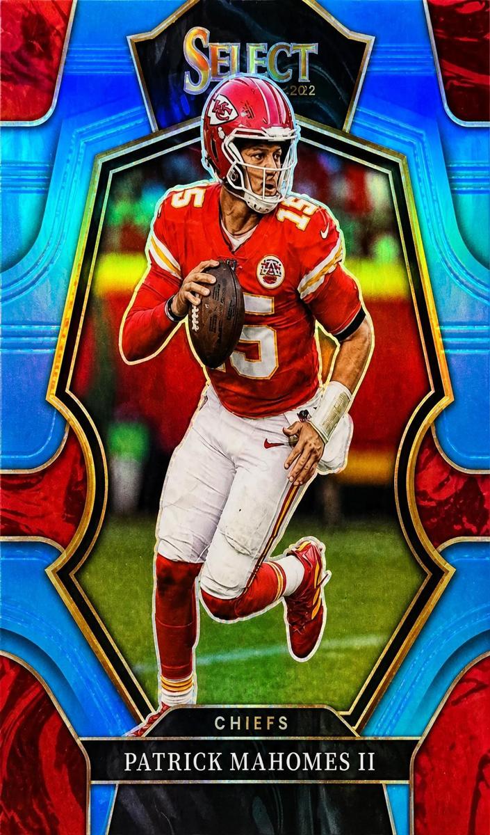 2022 Panini Select Patrick Mahomes II [Light Blue] #148 card