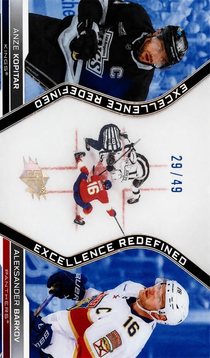 2025 Anze Kopitar / Aleksander Barkov [Blue] #EX-9