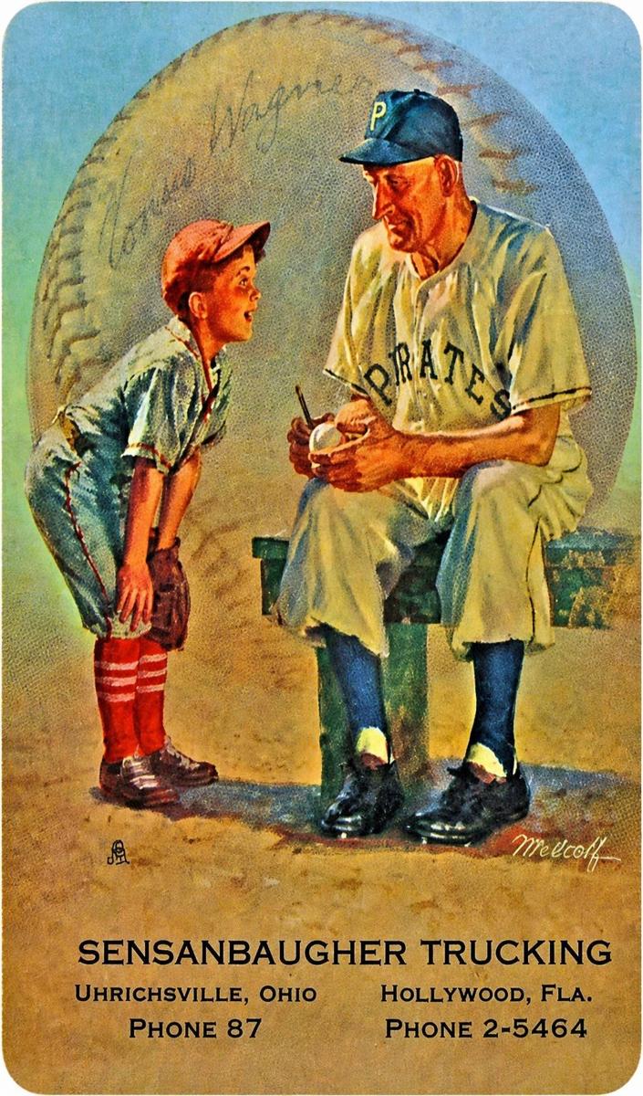 1953 Honus Wagner [9 of Hearts] #NNO