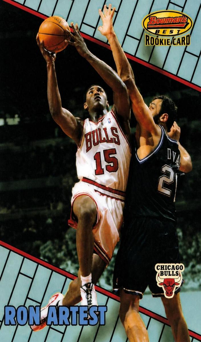 1999 Ron Artest [Refractor] #116
