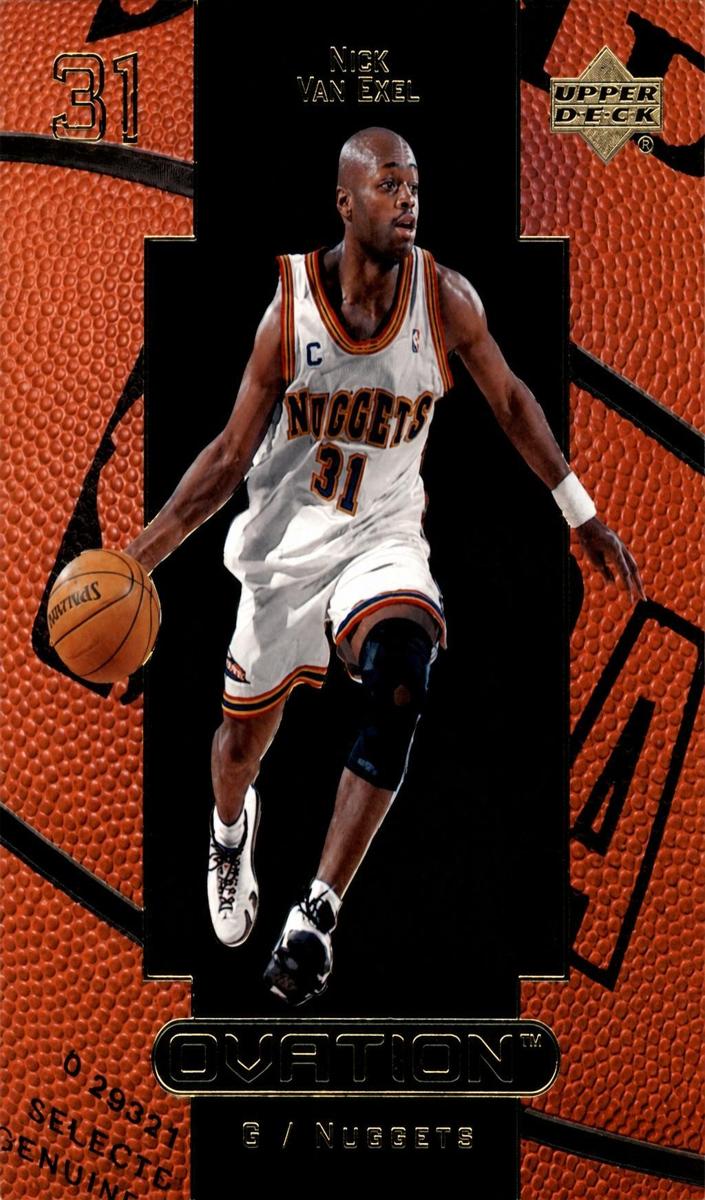 1999 Upper Deck Ovation nick van exel #13 card