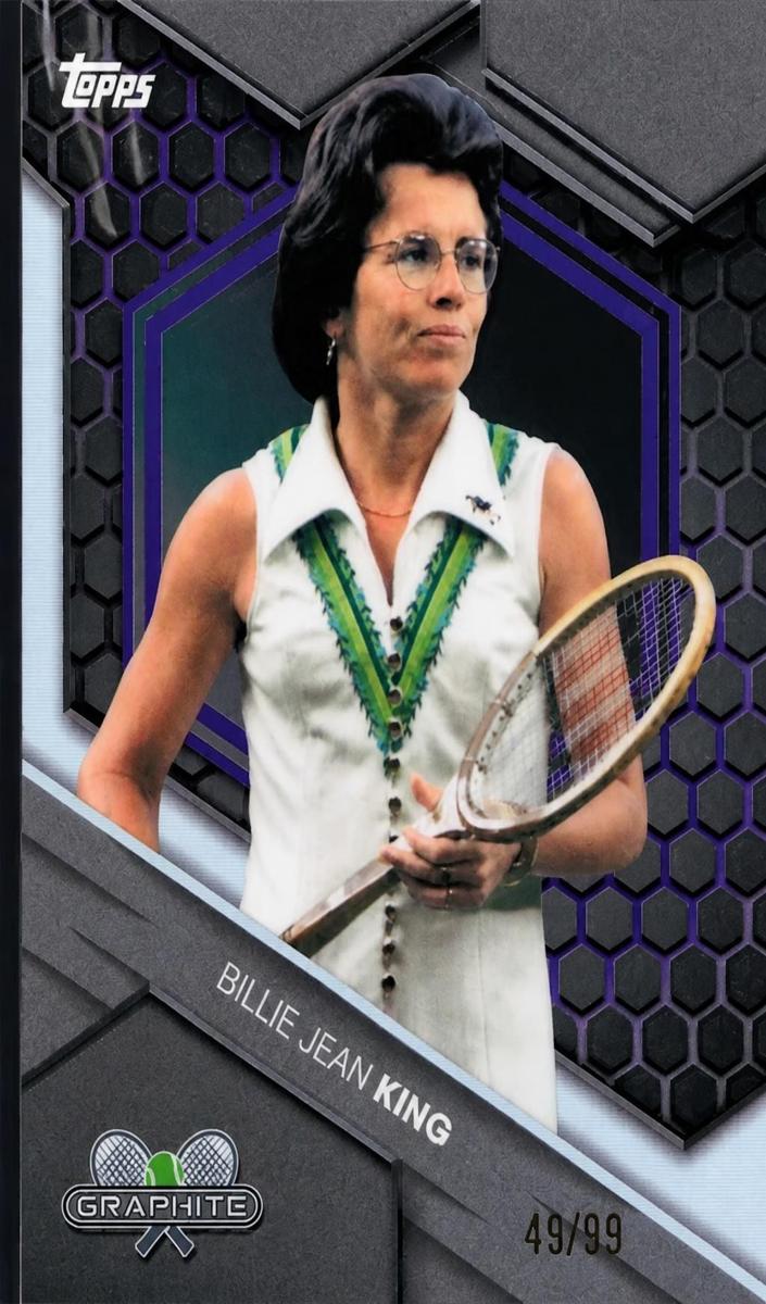 2026 Topps Graphite Billie Jean King #150 card