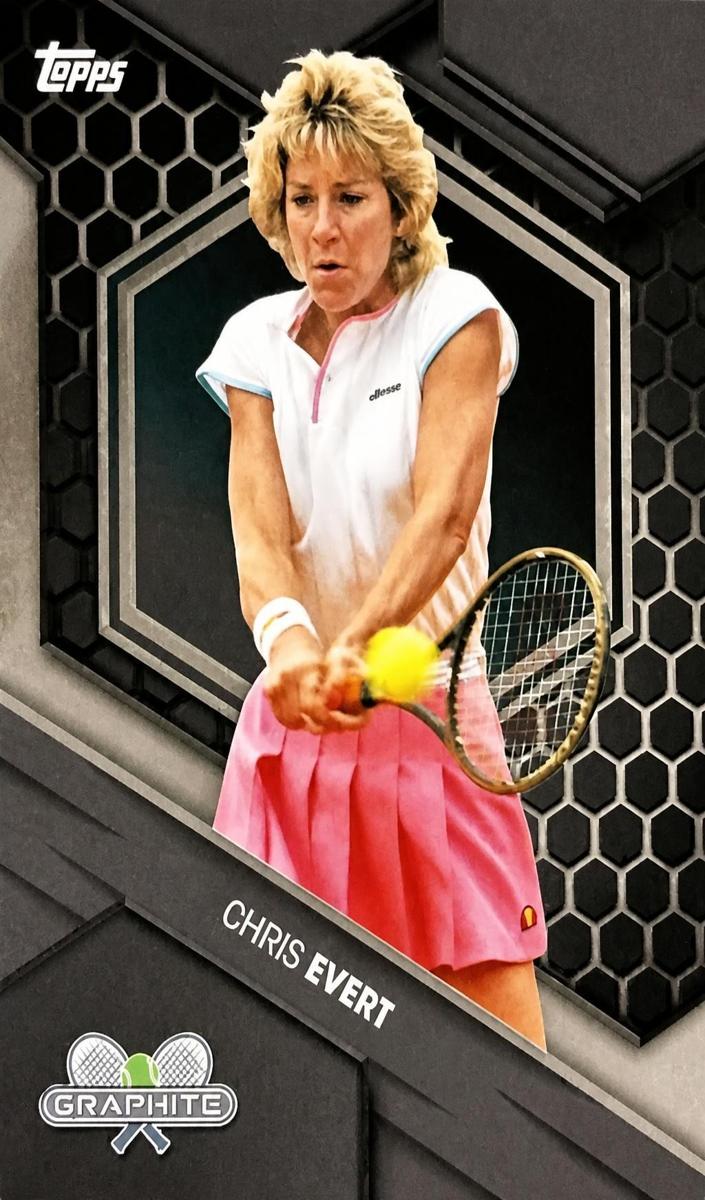 2026 Topps Graphite Chris Evert #200 card