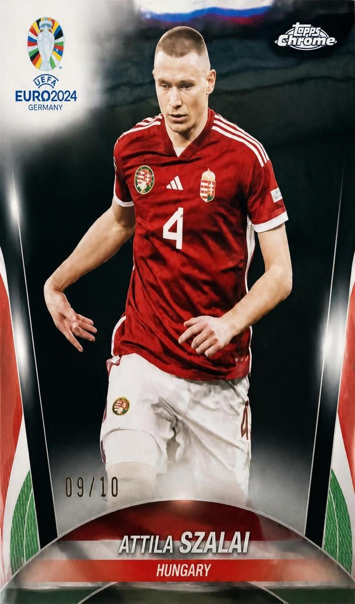 2024 Topps Chrome UEFA Euro Attila Szalai #12 card