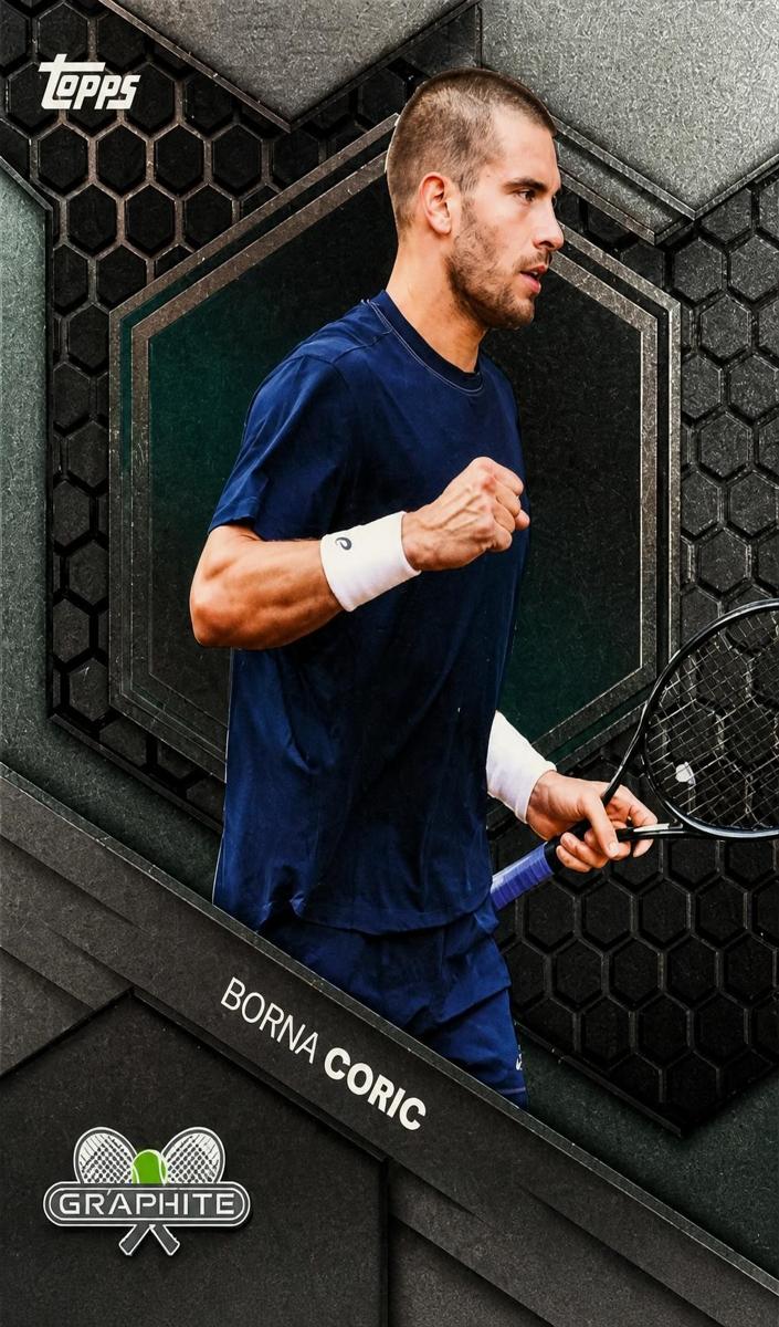 2026 Topps Graphite Borna Coric #81 card