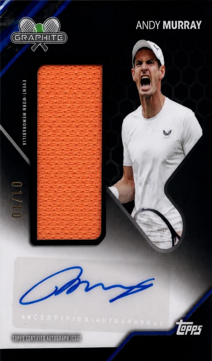 2026 Topps Graphite Signature Relic Andy Murray #GSR-AMY card