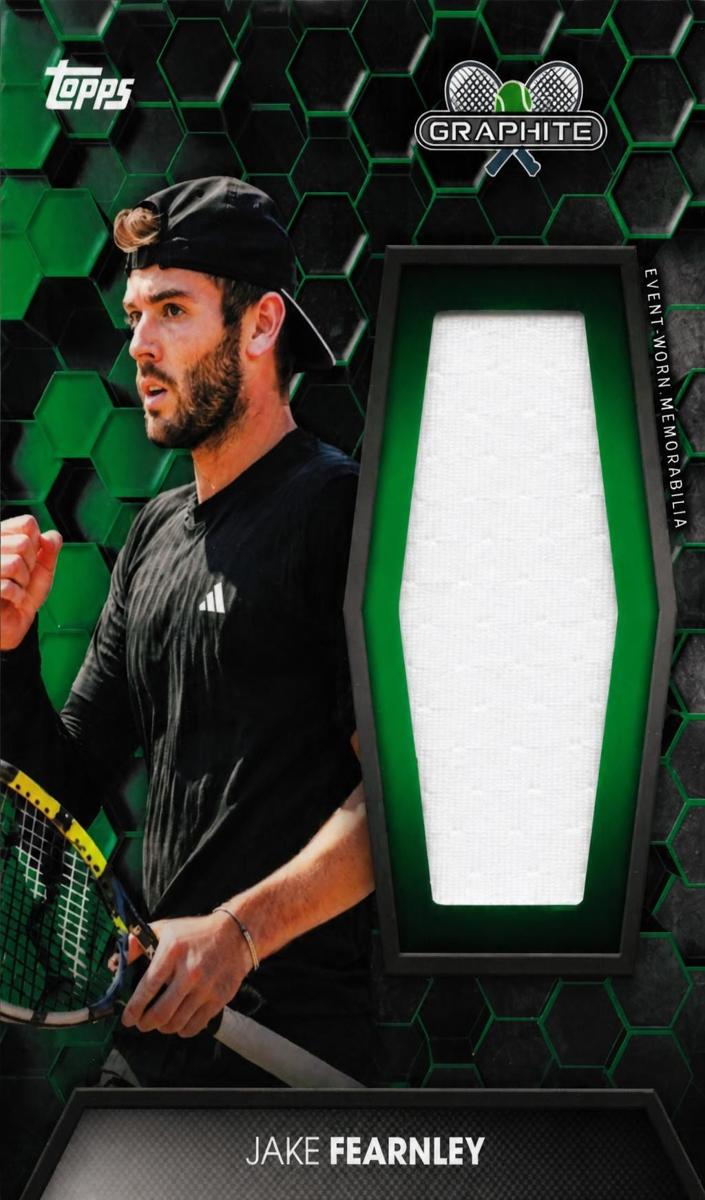 2026 Topps Graphite Relic Jake Fearnley #GR-JF card