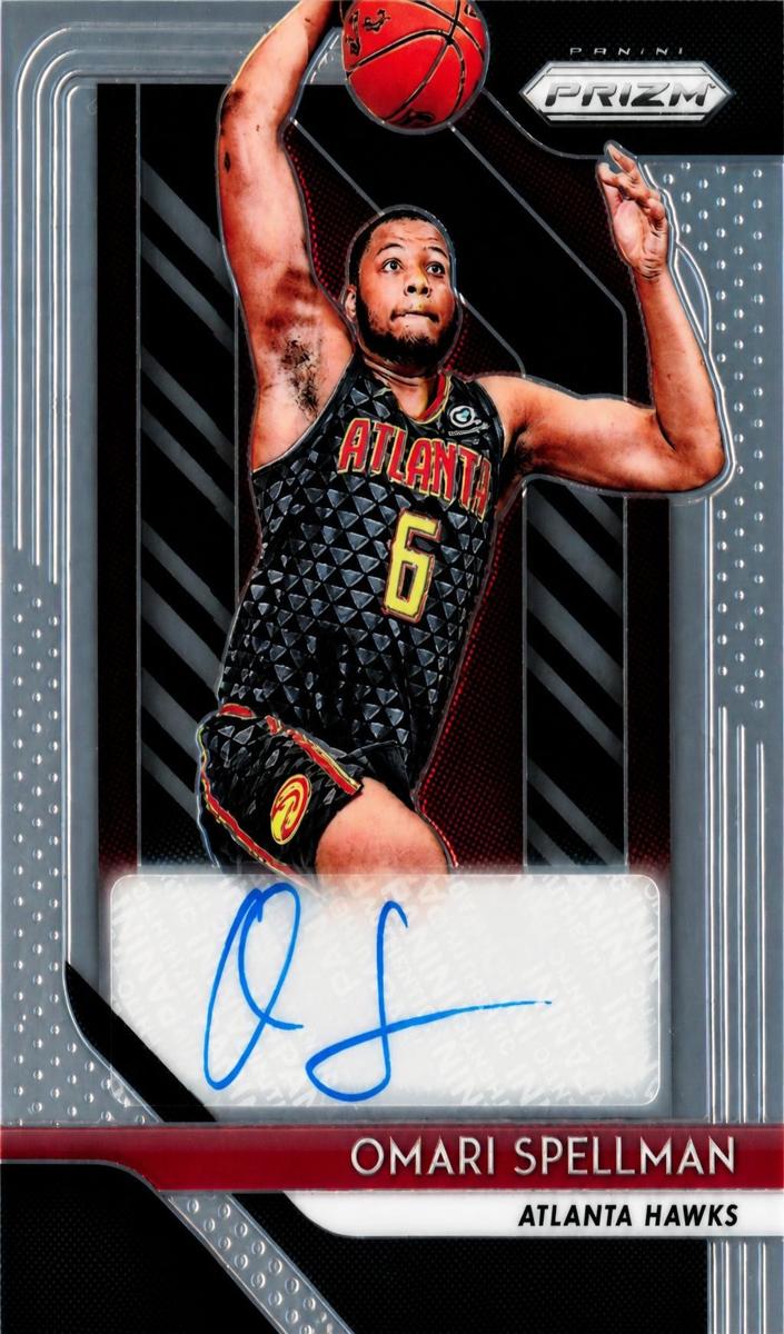 2018 Panini Prizm Omari Spellman #30 card