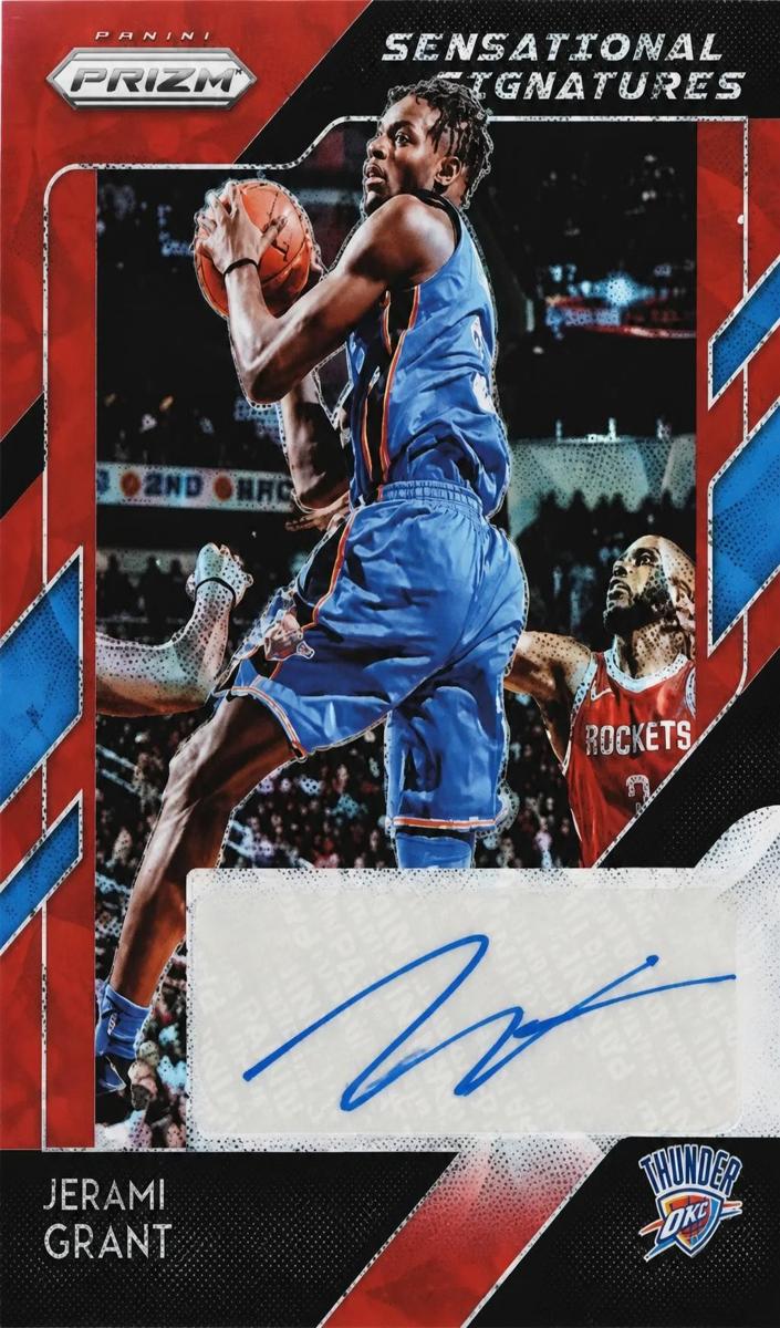 2018 Panini Prizm Jerami Grant #18 card