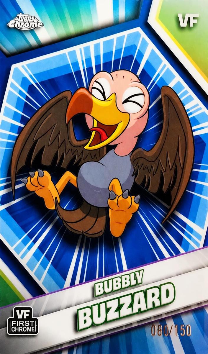 2026 Bubbly Buzzard [Blue Refractor] #39