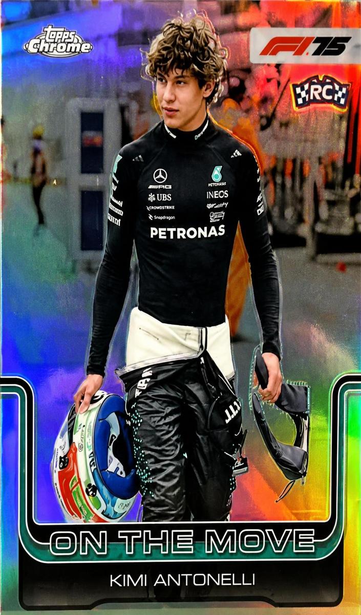 2025 Kimi Antonelli [F1 75th Anniversary Refractor] #185