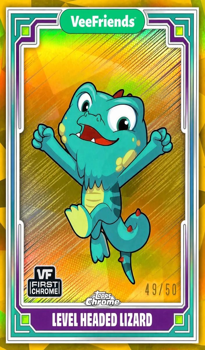 2025 Level Headed Lizard [Pink Refractor] #65