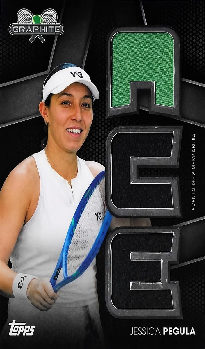 2026 Topps Graphite Ace Relic Jessica Pegula #AR-JP card