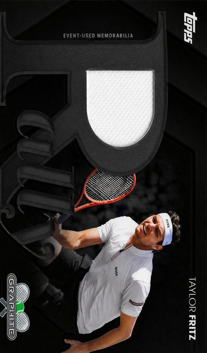 2026 Topps Graphite Rally Relic Taylor Fritz #RR-TF card
