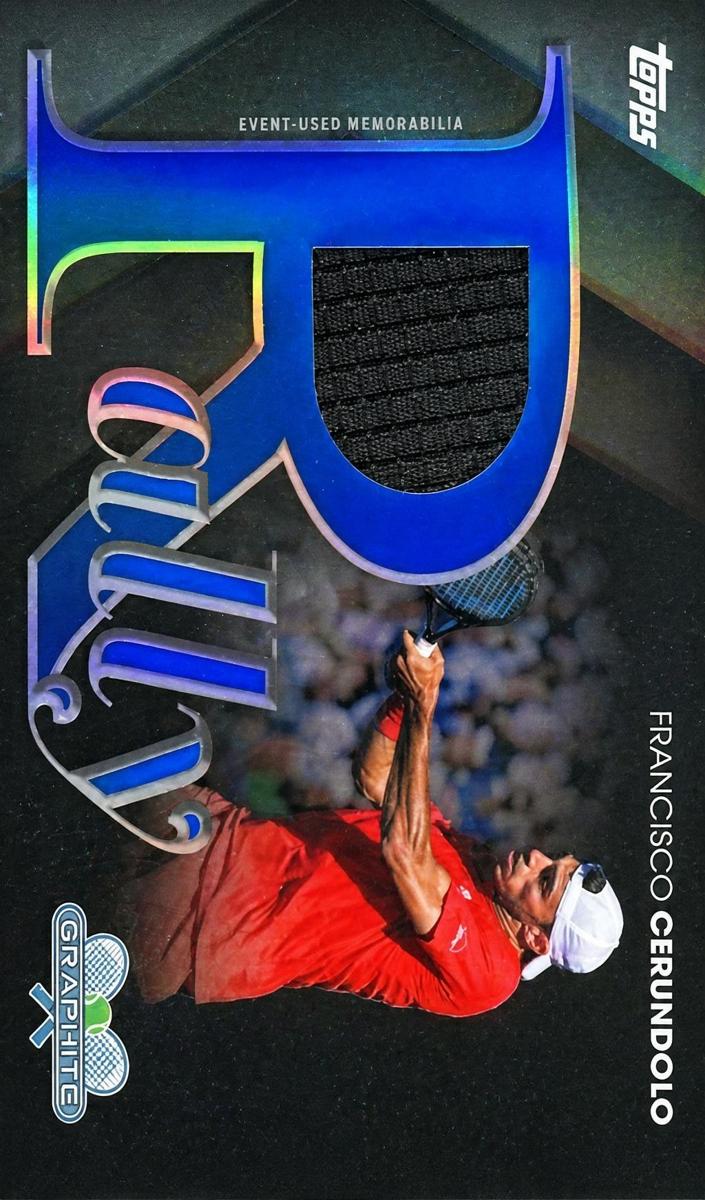 2026 Topps Graphite Rally Relic Francisco Cerundolo #RR-FC card