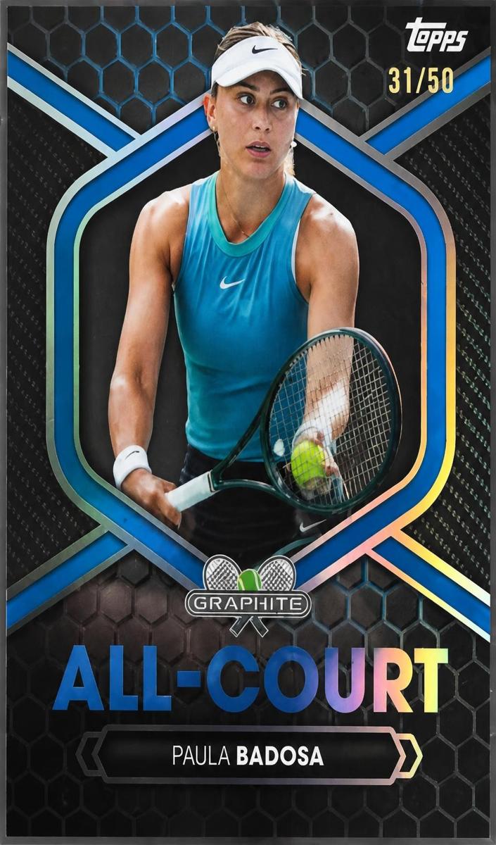 2026 Topps Graphite All Court Paula Badosa #AC-11 card