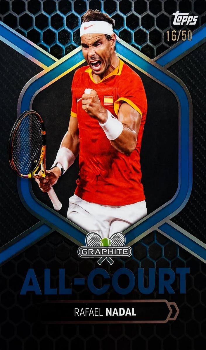 2026 Topps Graphite All Court Rafael Nadal #AC-8 card