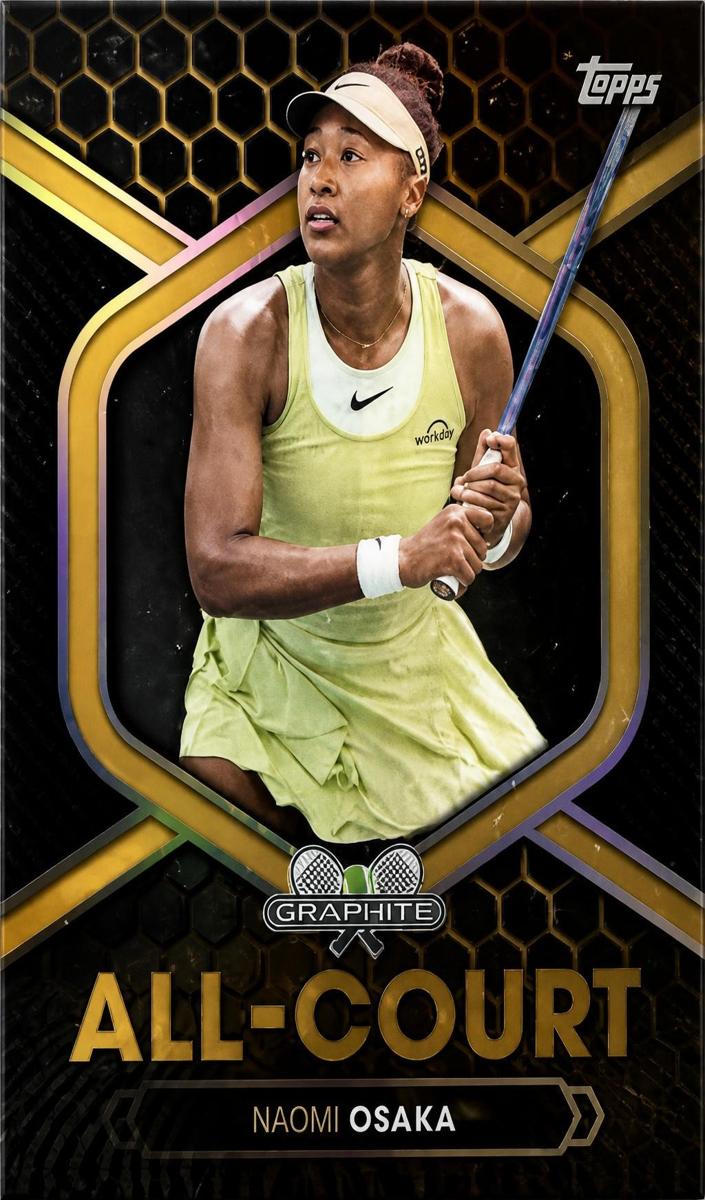 2026 Topps Graphite All Court Naomi Osaka #AC-3 card
