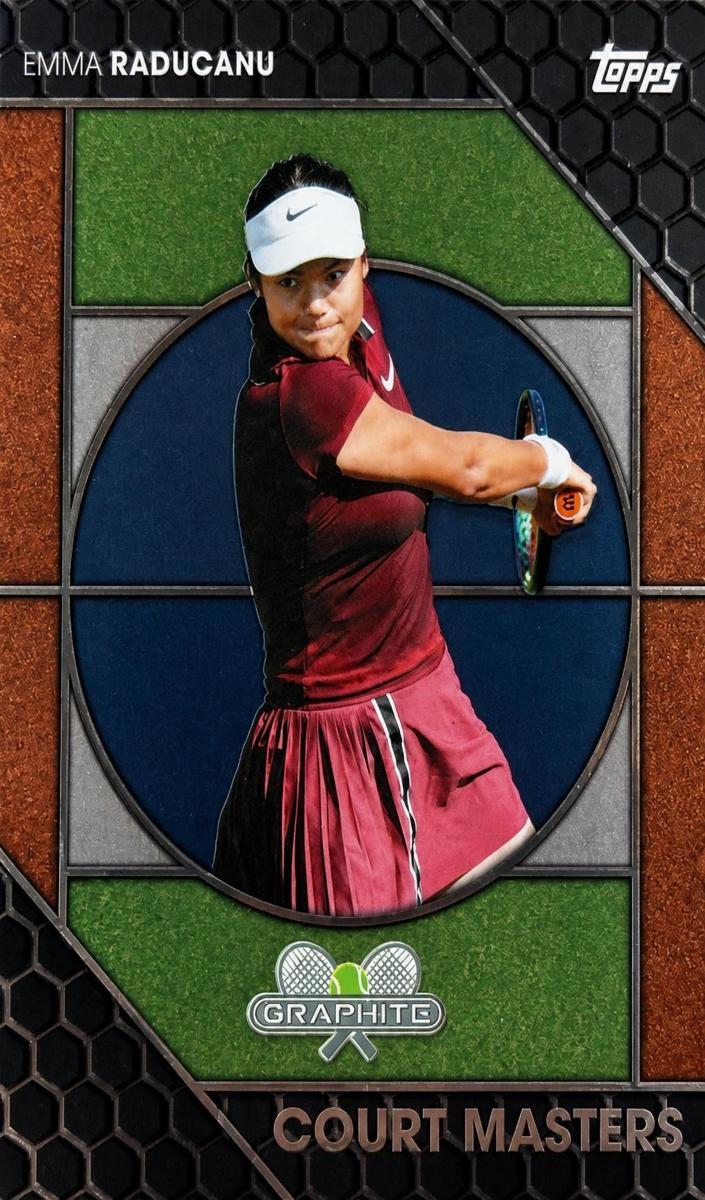 2026 Topps Graphite Court Masters Emma Raducanu #CM-23 card