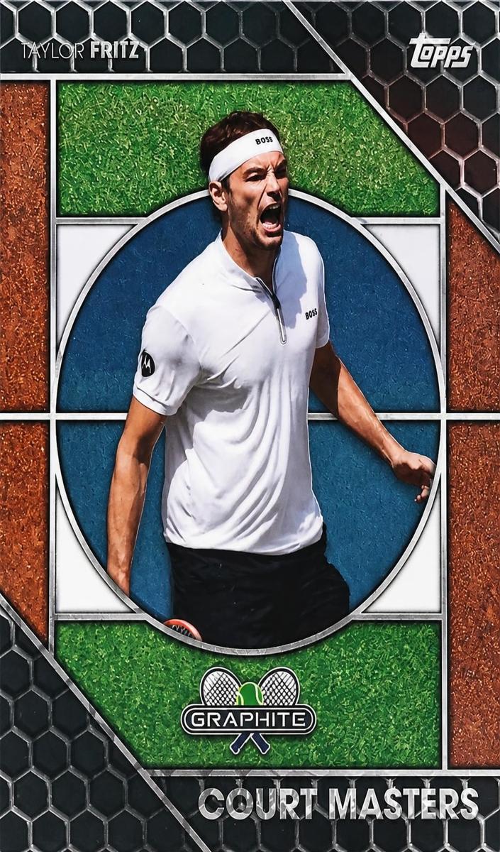 2026 Topps Graphite Court Masters Taylor Fritz #CM-19 card
